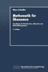 bokomslag Mathematik fur OEkonomen