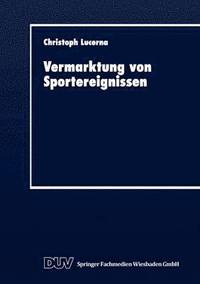 bokomslag Vermarktung von Sportereignissen