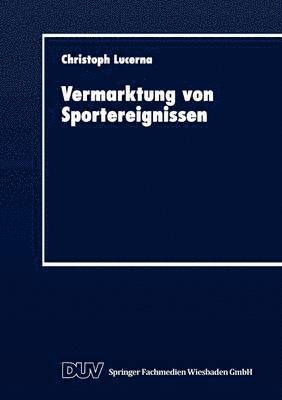 Vermarktung von Sportereignissen 1