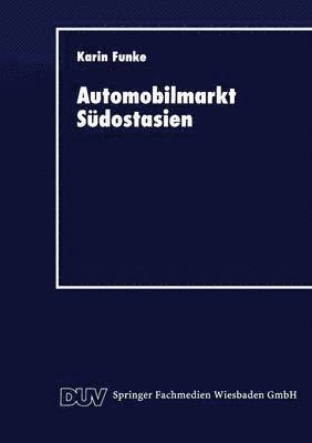 bokomslag Automobilmarkt Sudostasien