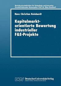 bokomslag Kapitalmarktorientierte Bewertung industrieller F&E-Projekte