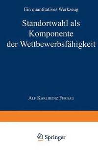 bokomslag Werkzeuge Zur Analyse Und Beurteilung Der Internationalen Wettbewerbsfähigkeit Von Regionen: Ein Quantitatives Werkzeug