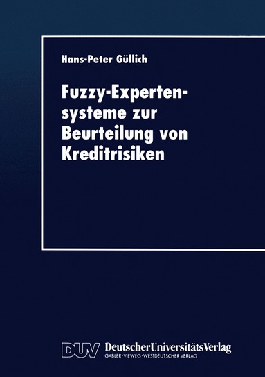 bokomslag Fuzzy-Expertensysteme zur Beurteilung von Kreditrisiken