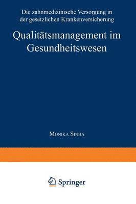 bokomslag Qualittsmanagement im Gesundheitswesen