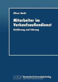 bokomslag Mitarbeiter im Verkaufsaußendienst