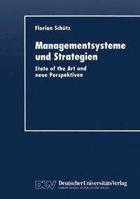 bokomslag Managementsysteme und Strategien