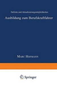 bokomslag Ausbildung zum Berufskraftfahrer