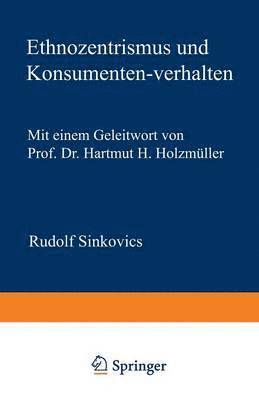 bokomslag Ethnozentrismus Und Konsumentenverhalten