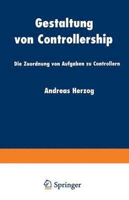 bokomslag Gestaltung von Controllership