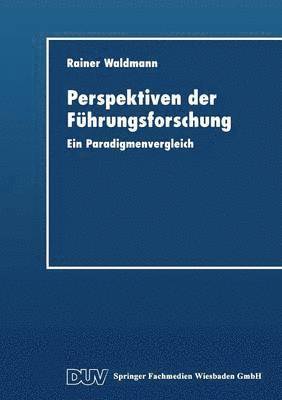 Perspektiven der Führungsforschung, Häftad