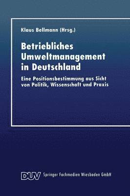 bokomslag Betriebliches Umweltmanagement in Deutschland