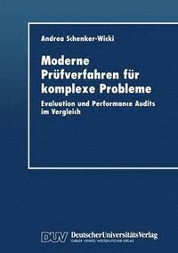 bokomslag Moderne Prfverfahren fr komplexe Probleme