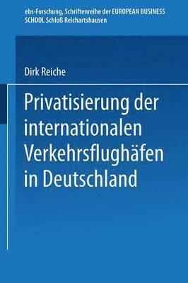 Privatisierung der internationalen Verkehrsflughfen in Deutschland 1