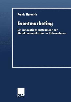 bokomslag Eventmarketing