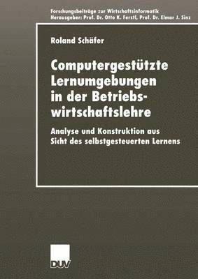 bokomslag Computergesttzte Lernumgebungen in der Betriebswirtschaftslehre