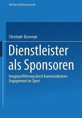 Dienstleister als Sponsoren 1