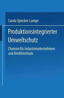 bokomslag Produktionsintegrierter Umweltschutz