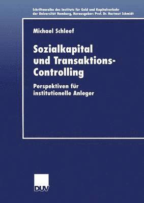 Sozialkapital und Transaktions-Controlling 1