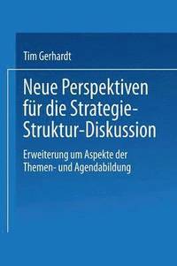 bokomslag Neue Perspektiven für die Strategie-Struktur-Diskussion
