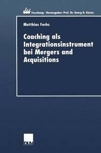 bokomslag Coaching ALS Integrationsinstrument Bei Mergers and Acquisitions
