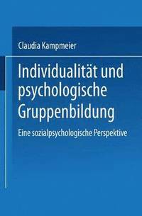 bokomslag Individualitat und psychologische Gruppenbildung