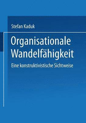 bokomslag Organisationale Wandelfahigkeit