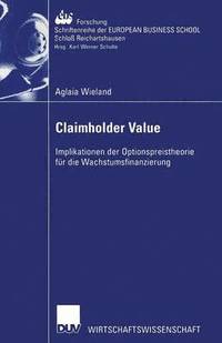 bokomslag Claimholder Value