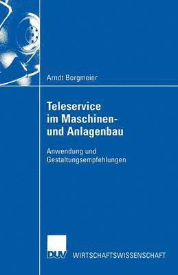 bokomslag Teleservice im Maschinen- und Anlagenbau