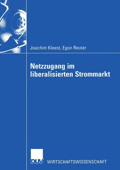 Joachim Kleest, Egon Reuter - Netzzugang im liberalisierten Strommarkt, Häftad