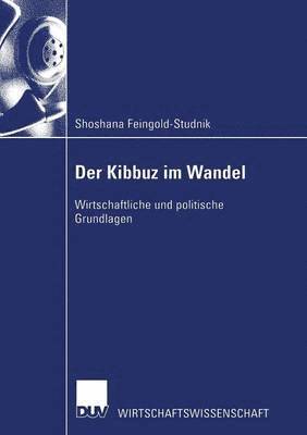 bokomslag Der Kibbuz Im Wandel