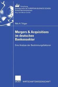 bokomslag Mergers & Acquisitions im deutschen Bankensektor