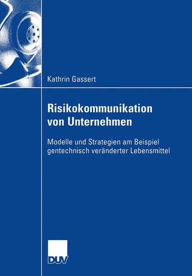 bokomslag Risikokommunikation von Unternehmen