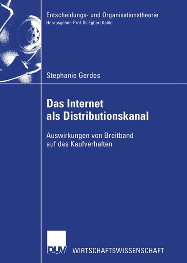 bokomslag Das Internet als Distributionskanal