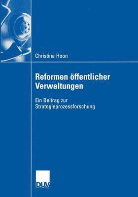 bokomslag Reformen öffentlicher Verwaltungen