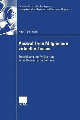 Auswahl von Mitgliedern virtueller Teams 1