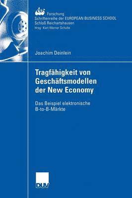 Tragfhigkeit von Geschftsmodellen der New Economy 1