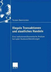 bokomslag Illegale Transaktionen und staatliches Handeln