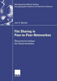 bokomslag File Sharing in Peer-to-Peer-Netzwerken