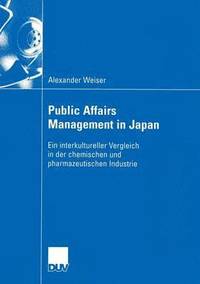 bokomslag Public Affairs Management in Japan