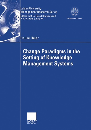 bokomslag Change Paradigms in the Setting of Knowledge Management Systems