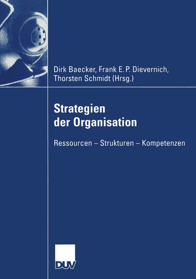 Strategien der Organisation 1