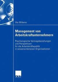 bokomslag Management von Arbeitskraftunternehmern