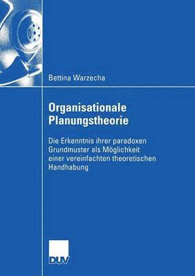 bokomslag Organisationale Planungstheorie