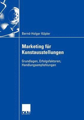 Marketing fr Kunstausstellungen 1