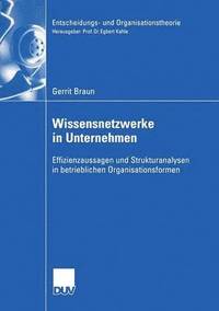 bokomslag Wissensnetzwerke in Unternehmen