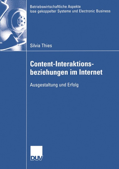 bokomslag Content-Interaktionsbeziehungen im Internet