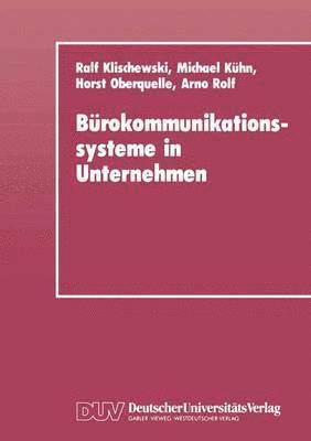 bokomslag Brokommunikationssysteme in Unternehmen