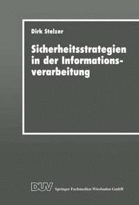 bokomslag Sicherheitsstrategien in der Informationsverarbeitung