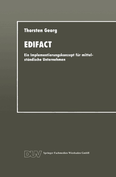 Thorsten Georg - EDIFACT, Häftad