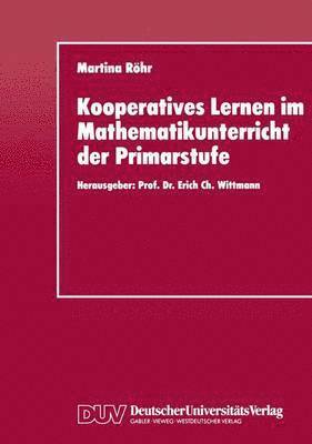 bokomslag Kooperatives Lernen im Mathematikunterricht der Primarstufe